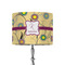 Ovals & Swirls 8" Drum Lamp Shade - Fabric (Personalized)