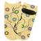 Ovals & Swirls Adult Ankle Socks