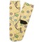 Ovals & Swirls Adult Crew Socks - Single Pair - Front and Back