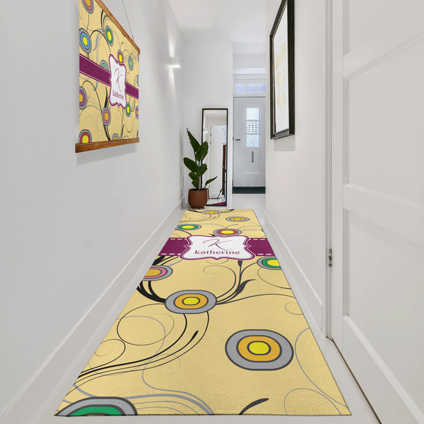 Ovals & Swirls Area Rug Sizes - In Context (vertical)