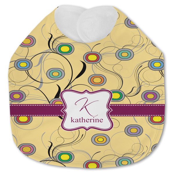 Ovals & Swirls Baby Bib - AFT closed