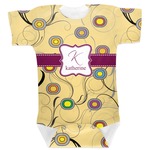 Ovals & Swirls Baby Bodysuit 3-6 (Personalized)