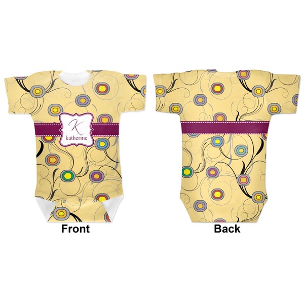 Ovals & Swirls Baby Bodysuit Approval