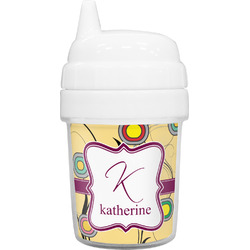 Ovals & Swirls Baby Sippy Cup (Personalized)