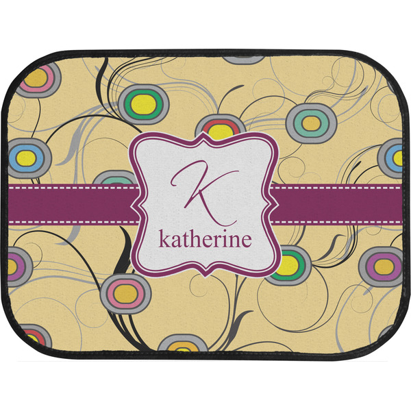Ovals & Swirls Back Seat Car Mat