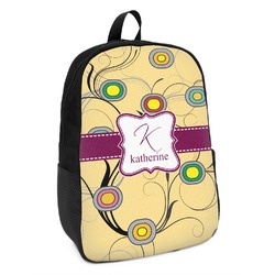 Ovals & Swirls Kids Backpack (Personalized)