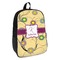 Ovals & Swirls Backpack - angled view