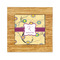 Ovals & Swirls Bamboo Trivet with Ceramic Tile Insert (Personalized)