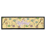 Ovals & Swirls Bar Mat (Personalized)