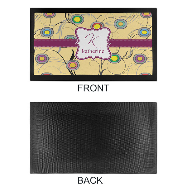 Ovals & Swirls Bar Mat - Small - APPROVAL