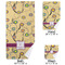 Ovals & Swirls Bath Towel Sets - 3-piece - Approval