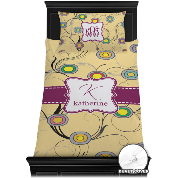 Ovals & Swirls Bedding Set (TwinXL) - Duvet