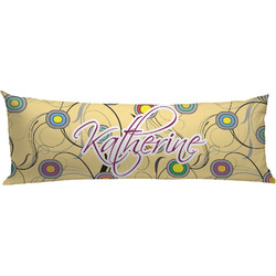 Ovals & Swirls Body Pillow Case (Personalized)