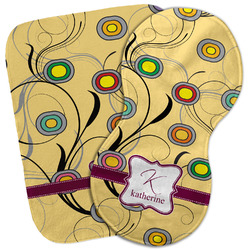 Ovals & Swirls Burp Cloth (Personalized)