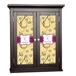 Ovals & Swirls Cabinet Decal - Custom Size (Personalized)