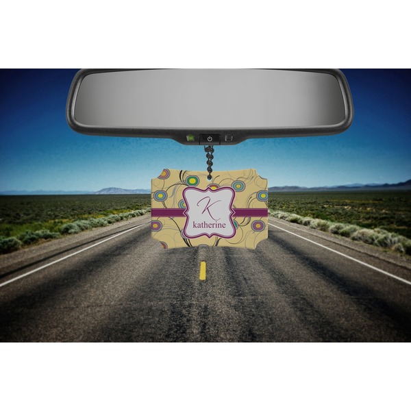 Ovals & Swirls Car Ornament - Berlin (Road)