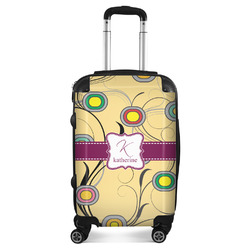Ovals & Swirls Suitcase - 20" Carry On (Personalized)