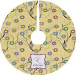 Ovals & Swirls Tree Skirt (Personalized)