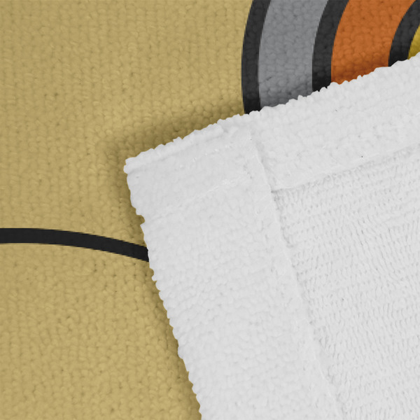 Ovals & Swirls Close up of Fabric