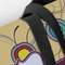 Ovals & Swirls Closeup of Tote w/Black Handles