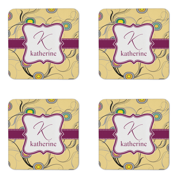 Ovals & Swirls Coaster Set - APPROVAL