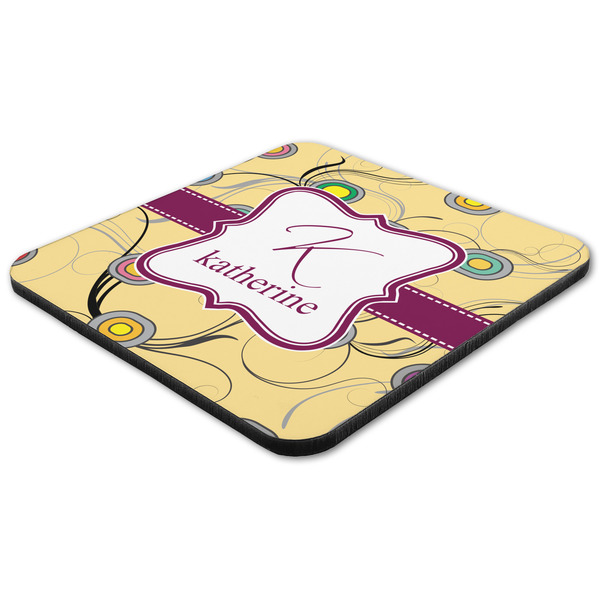 Ovals & Swirls Coaster Set - FLAT (one)