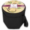 Ovals & Swirls Collapsible Personalized Cooler & Seat (Closed)
