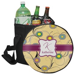 Ovals & Swirls Collapsible Cooler & Seat (Personalized)