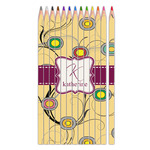 Ovals & Swirls Colored Pencils (Personalized)