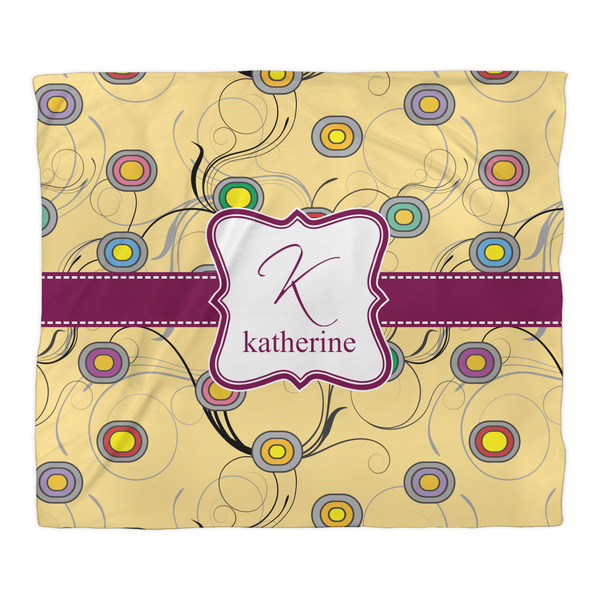 Ovals & Swirls Comforter - King - Front