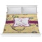 Ovals & Swirls Comforter - King (Personalized)