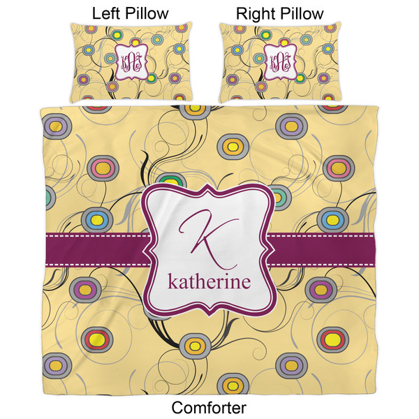 Ovals & Swirls Comforter Set - King - Approval