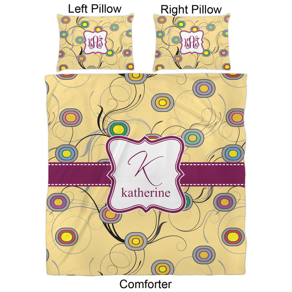 Ovals & Swirls Comforter Set - Queen - Approval