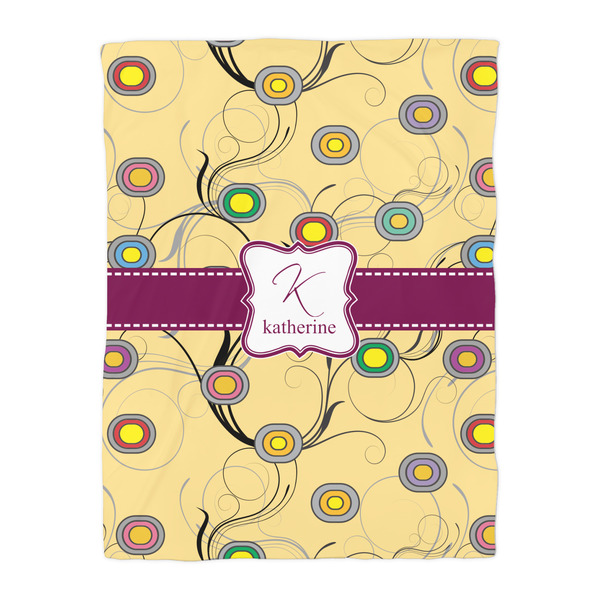 Ovals & Swirls Comforter - Twin - Front