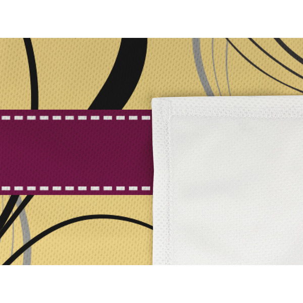 Ovals & Swirls Cooling Towel- Detail