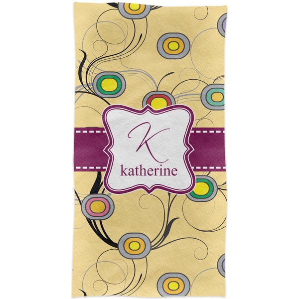 Ovals & Swirls Crib Comforter/Quilt - Apvl