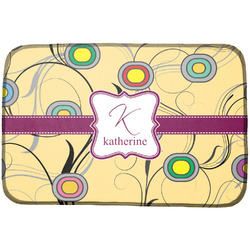 Ovals & Swirls Dish Drying Mat (Personalized)