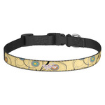 Ovals & Swirls Dog Collar - Medium (Personalized)