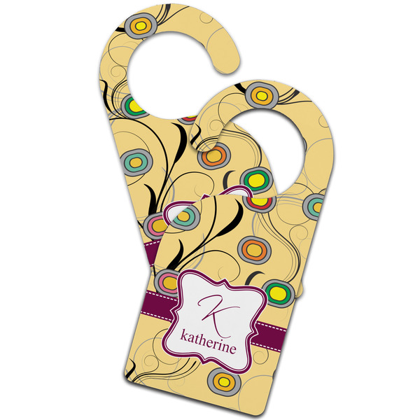 Ovals & Swirls Door Hanger - MAIN