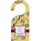 Ovals & Swirls Door Hanger w/ Name and Initial