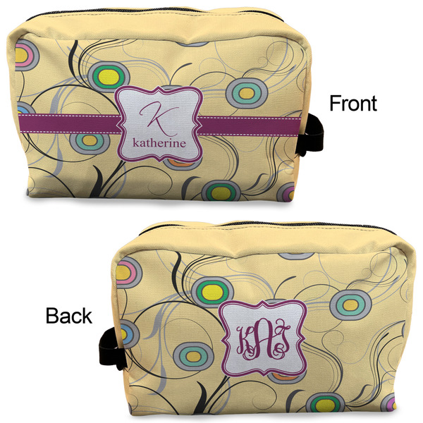 Ovals & Swirls Dopp Kit - Approval