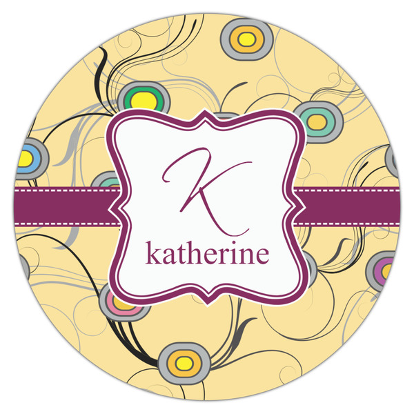 Ovals & Swirls Drink Topper - Large - Single