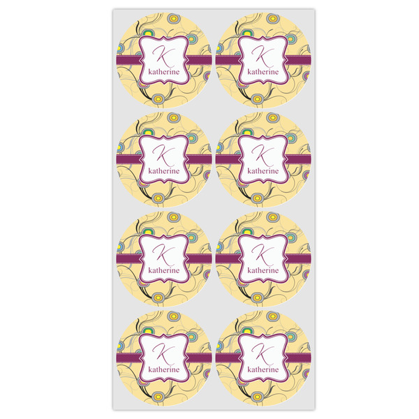 Ovals & Swirls Drink Topper - Medium - Set of 12