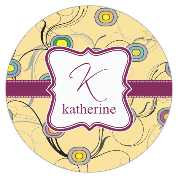 Ovals & Swirls Drink Topper - Medium - Single