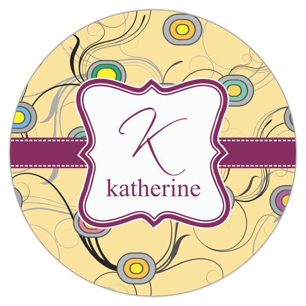 Ovals & Swirls Drink Topper - XLarge - Single