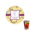 Ovals & Swirls Drink Topper - XSmall - Single with Drink