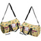 Ovals & Swirls Duffle bag large front and back sides