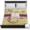 Ovals & Swirls Duvet Cover - Full / Queen (Personalized)