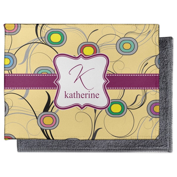 Ovals & Swirls Electronic Screen Wipe - Flat