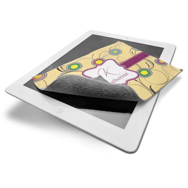 Ovals & Swirls Electronic Screen Wipe - iPad